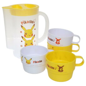 【ポイント10倍 & クーポン！】ポケットモンスター プラカップ ケース付スタッキングコップ 4個セット ピカチュウ ポケモン スケーター ピクニック レジャー アウトドア キャラクター グッズ シネマコレクション