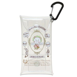 コジコジ ミニポーチ クリアマルチケースS A BOY OR A GIRL さくらももこ マリモクラフト 小物入れ アニメキャラクター グッズ メール便可 シネマコレクション