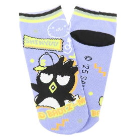 バッドばつ丸 女性用靴下 ソックス レディース プロフィール サンリオ ジェイズプランニング かわいい キャラクター グッズ メール便可 シネマコレクション