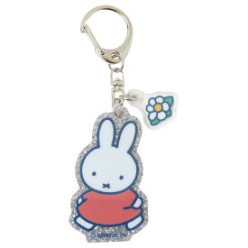 【ポイント10倍 & クーポン！】ミッフィー キーリング 2連アクリルキーホルダー 全身 clover pop ディックブルーナ マリモクラフト プレゼント 絵本キャラクター グッズ メール便可 シネマコレクション