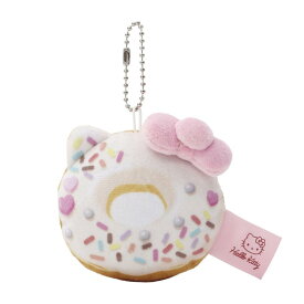 【ポイント10倍 & クーポン！】ハローキティ 鏡キーホルダー ぬいぐるみミラー ドーナツ サンリオ エムプラン バッグチャーム キャラクター グッズ メール便可 シネマコレクション
