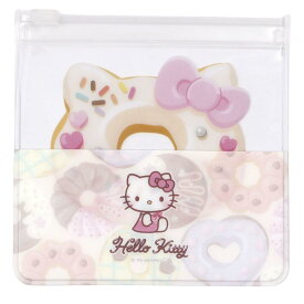 【ポイント10倍 & クーポン！】ハローキティ ミニポーチ スライダーケース ドーナツ サンリオ エムプラン 小物入れ キャラクター グッズ メール便可 シネマコレクション