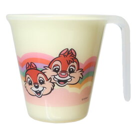 【ポイント10倍 & クーポン！】ハンドル付スタッキングタンブラー プラカップ チップ＆デール レトロ ディズニー スケーター 取っ手付き 持ち手付き 食洗機対応
