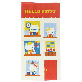 【ポイント10倍 & クーポン！】ハローキティ バスタオル プリントビッグタオル KT ベビーデザイン サンリオ 野村タオル お風呂タオル キャラクター グッズ メール便可 シネマコレクション