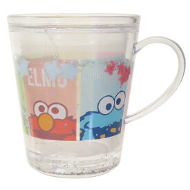 セサミストリート プラカップ ウォーターカップ ボックス ティーズファクトリー プラコップ プラスチック 食器 キャラクター グッズ シネマコレクション