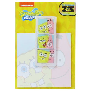 スポンジボブ メモ帳 メモクリップセット ボブ フォト S&C 新学期準備文具 キャラクター グッズ メール便可 シネマコレクション