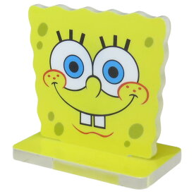 スポンジボブ クリップ アクリルクリップスタンド ボブ S＆C 事務用品 キャラクター グッズ シネマコレクション