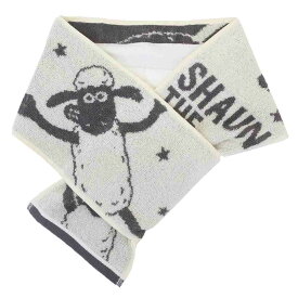 【ポイント10倍 & クーポン！】ひつじのショーン クールタオル ひんやりマフラータオル ジャガード クールショーン 林タオル 熱中症対策 アウトドア雑貨 キャラクター グッズ メール便可 シネマコレクション