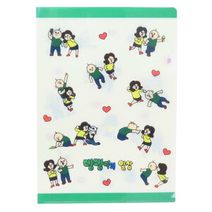 パンパンくんの日常 クリアフォルダー A4シングルクリアファイル チラシ S&C 新学期準備文具 キャラクター グッズ メール便可 シネマコレクション