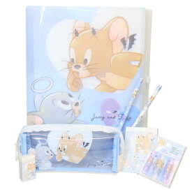 トムとジェリー 文具セット 7点文房具セット キュートアタック ワーナーブラザース カミオジャパン 新学期準備文具 キャラクター グッズ シネマコレクション