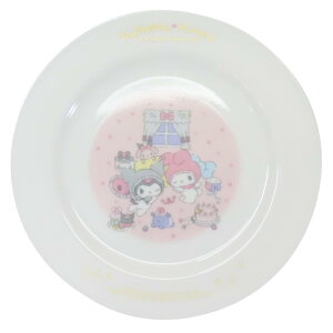 マイメロディ&クロミ 中皿 プレート マイメロディ50th&クロミ20th ピンク サンリオ 金正陶器 食器 かわいい キャラクター グッズ シネマコレクション