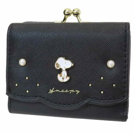 【ポイント10倍 & クーポン！】スヌーピー ミニウォレット 口金ミニ財布 三つ折りコンパクト財布 パールシリーズ ピーナッツ サンアート レディース ミニ財布 プレゼント キャラクター グッズ シネマコレクション