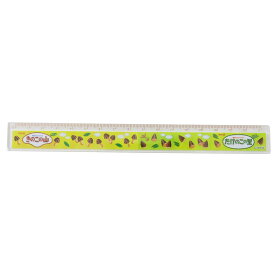 【ポイント10倍 & クーポン！】きのこの山たけのこの里 ものさし 17cmスリム定規 2 お菓子パッケージ funbox おやつマーケット 新学期準備文具 キャラクター グッズ メール便可 シネマコレクション