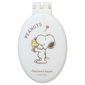スヌーピー ヘアブラシ ミラー付きドライブラシ ハグ ピーナッツ ティーズファクトリー 折りたたみブラシ 鏡 キャラクター グッズ シネマコレクション