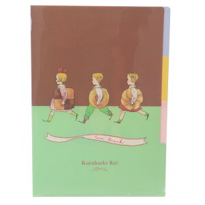 くらはしれい ポケットファイル 3ポケットA4ファイル クッキー 学研ステイフル 書類整理 おしゃれ レトロ ガーリー グッズ メール便可 シネマコレクション