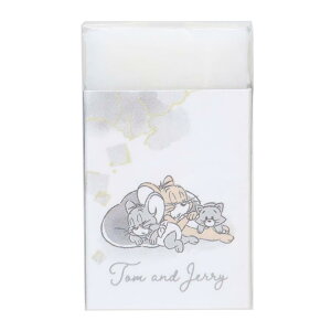 トムとジェリー けしごむ まとまる消しゴム grayish tone ワーナーブラザース カミオジャパン 新学期準備文具 キャラクター グッズ メール便可 シネマコレクション