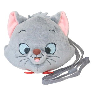おしゃれキャット ネックポーチ プラがまぐち ベルリオーズ ディズニー エスケイジャパン ぬいぐるみがまぐちポーチ ポシェット キャラクター グッズ シネマコレクション