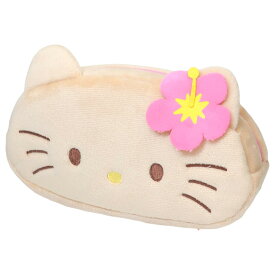【ポイント10倍 & クーポン！】ハローキティ ペンケース ぬいぐるみフェイスペンポーチ ひやけ サンリオ ティーズファクトリー 筆箱 新学期準備文具 キャラクター グッズ シネマコレクション