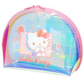 【ポイント10倍 & クーポン！】ハローキティ ミニポーチ オーロラシェル型ポーチ サンリオ ティーズファクトリー 小物入れ キャラクター グッズ シネマコレクション