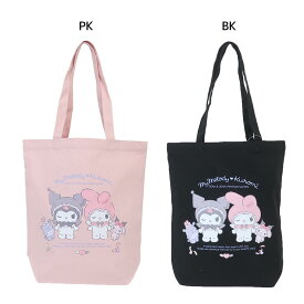 マイメロディ＆クロミ 手提げかばん トートバッグ エンジェル サンリオ ワタナベ サブバッグ キャラクター グッズ メール便可 シネマコレクション