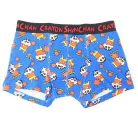 【最大1000円OFFクーポン！】クレヨンしんちゃん 男性用下着 ボクサーブリーフ ギザギザマーク スモールプラネット ギフト雑貨 メンズインナー アニメキャラクター グッズ メール便可 シネマコレクション