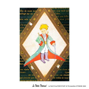 ROKKAKU x Le Petit Prince 星の王子さま POSTCARD ポストカード 1枚入り 冒険 フタバ 箔押し キャラクター グッズ メール便可 シネマコレクション