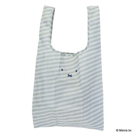 【ポイント10倍 & クーポン！】ミッフィー エコバッグ ショッピングバッグS フェイスストライプ ディックブルーナ エフエービージャパン お買い物バッグ 絵本キャラクター グッズ メール便可 シネマコレクション