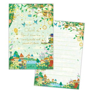 むうめぐ ポストカード ハガキ箋 心地よい時間 日本ホールマーク 手紙 葉書箋 かわいい グッズ メール便可 シネマコレクション