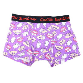 クレヨンしんちゃん 男性用下着 ボクサーブリーフ フェイスPU スモールプラネット ギフト雑貨 メンズインナー アニメキャラクター グッズ メール便可 シネマコレクション