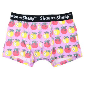 【ポイント10倍 & クーポン！】ひつじのショーン 男性用下着 ボクサーブリーフ フルーツ スモールプラネット ギフト雑貨 メンズインナー キャラクター グッズ メール便可 シネマコレクション