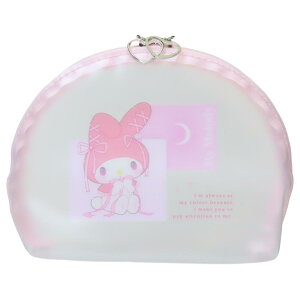 マイメロディ コスメポーチ クリアマットポーチ バレエコア サンリオ ティーズファクトリー 化粧ポーチ 小物入れ キャラクター グッズ シネマコレクション