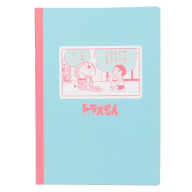 【ポイント10倍 & クーポン！】ドラえもん 横罫ノート A5ノート BLUE 藤子F不二雄 Green Flash ミニノート 新学期準備文具 アニメキャラクター グッズ メール便可 シネマコレクション