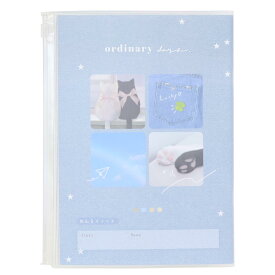 【ポイント10倍 & クーポン！】連絡帳 カバー付きA5連絡ノート 縦 オーディナリーデイズ デニム クーリア 筆箱 新学期準備文具 かわいい グッズ メール便可 シネマコレクション