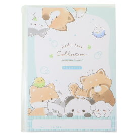 【ポイント10倍 & クーポン！】連絡帳 カバー付き B5連絡ノート 縦 もちふわこれくしょん クーリア 筆箱 新学期準備文具 かわいい グッズ メール便可 シネマコレクション