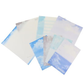 【ポイント10倍 & クーポン！】MOTiON レターセット ソーメニーレター 空 カミオジャパン 新学期準備文具 かわいい グッズ メール便可 シネマコレクション