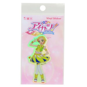 アイカツ! ダイカットシール ホログラムステッカー 新条ひなき ゼネラルステッカー 耐水耐光 デコステッカー キャラクター グッズ メール便可 シネマコレクション