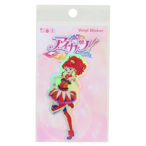 アイカツ! ダイカットシール ホログラムステッカー 紅林珠璃 ゼネラルステッカー 耐水耐光 デコステッカー キャラクター グッズ メール便可 シネマコレクション