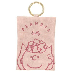 スヌーピー ミニポーチ カラビナ付きミニポーチ サリー Myselect ピーナッツ マリモクラフト 小物入れ キャラクター グッズ メール便可 シネマコレクション