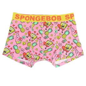 【ポイント10倍 & クーポン！】スポンジボブ 男性用下着 ボクサーブリーフ パイン スモールプラネット ギフト雑貨 メンズインナー キャラクター グッズ メール便可 シネマコレクション