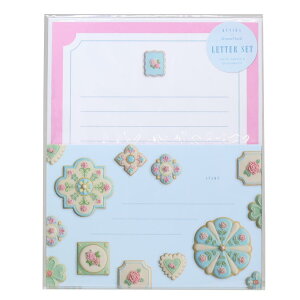 KUNIKA 手紙セット レターセット blue Green Flash 便箋&封筒 おしゃれ グッズ メール便可 シネマコレクション