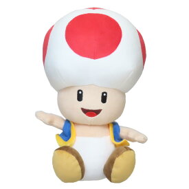 【最大1000円OFFクーポン！】スーパーマリオ ぬいぐるみ プラッシュドールM キノピオ 三英貿易 プレゼント キャラクター グッズ シネマコレクション