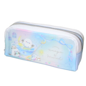 シマエナガ ペンケース 2ポケットBOXペンポーチ きらりんエナガマーチ クーリア 新学期準備文具 筆箱 グッズ シネマコレクション