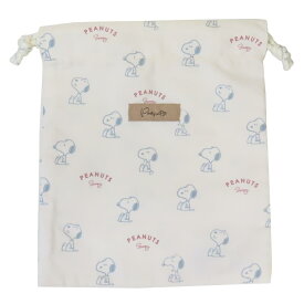 【ポイント10倍 & クーポン！】スヌーピー 巾着袋 きんちゃくポーチ Dusky palette IV ピーナッツ マリモクラフト 小物入れ キャラクター グッズ メール便可 シネマコレクション