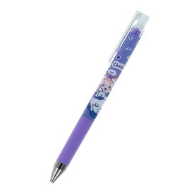 【ポイント10倍 & クーポン！】ちいかわ ボールペン ジュースアップ Juice up 0.4 パープル サンスター文具 事務用品 筆記用具 ゲルボールペン キャラクター グッズ メール便可 シネマコレクション