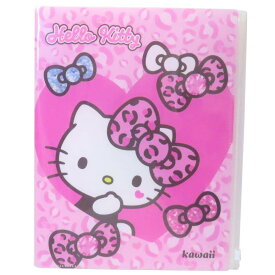 【ポイント10倍 & クーポン！】ハローキティ ポケットファイル ファスナー付き6ポケットクリアファイル A4 サンリオ カミオジャパン ジップファスナー付 キャラクター グッズ シネマコレクション