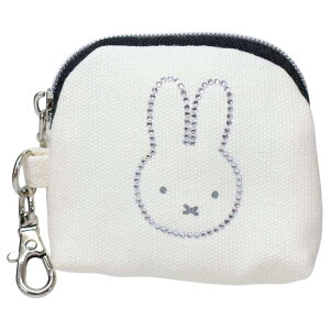 ミッフィー ミニポーチ BRUNA RHINE STONE シェル型ミニポーチ ミッフィー ディックブルーナ エフエービージャパン 小物入れ 絵本キャラクター グッズ メール便可 シネマコレクション