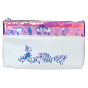 ムーミン ペンポーチ オーロラポーチ パープル 北欧 学研ステイフル ペンケース 筆箱 キャラクター グッズ メール便可 シネマコレクション