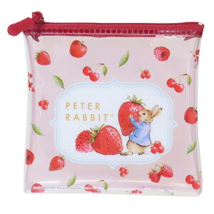 ピーターラビット ミニポーチ マルチポーチ BPフルーツ P S&C クリアポーチ 小物入れ 絵本キャラクター グッズ メール便可 シネマコレクション