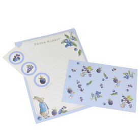 【ポイント10倍 & クーポン！】ピーターラビット 手紙セット レターセット BPフルーツ B S＆C 便箋＆封筒 絵本キャラクター グッズ メール便可 シネマコレクション