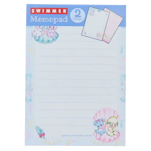 スイマー メモ帳 A6メモ マリン SWIMMER S&C メモパッド キャラクター グッズ メール便可 シネマコレクション